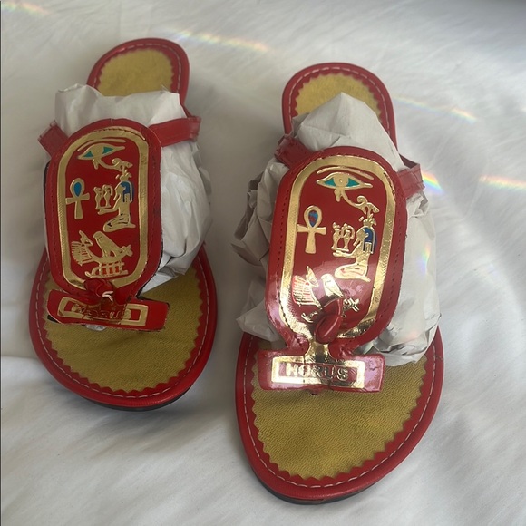 Red Kids Sandals - Picture 2 of 8